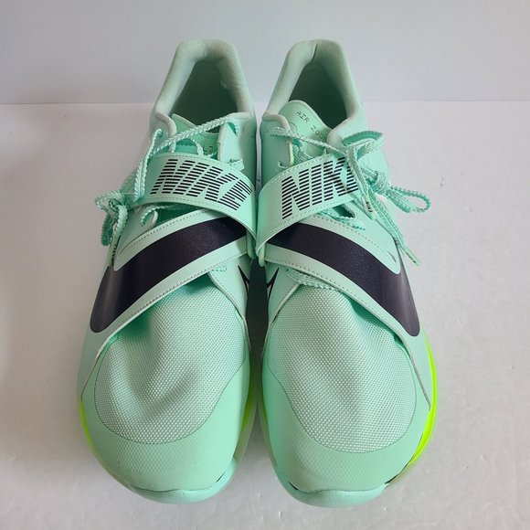 NEW Nike Air Zoom LJ Elite Track Shoes NO SPIKES DR9924-300 Size 13 Mint Foam - Picture 2 of 7